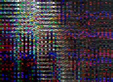 Gürültü TV Dijital Glitch Fotoğraf arkaplan Televizyon sinyali başarısız Bilgisayar ekran hatası Dijital piksel gürültü soyut tasarım Fotoğraf hatası ve Veri bozunması