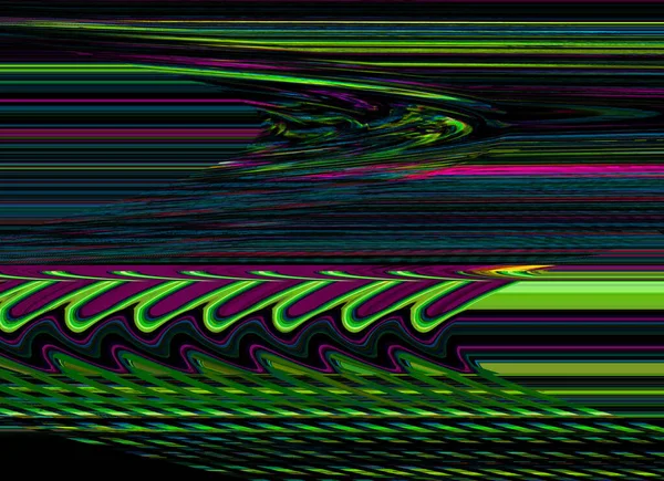 TV Glitch Erreur de fond avec écran d'ordinateur et Digital pixel noise abstract design. Un problème photo. Signal de télévision défaillant. Décomposition des données. Problème technique papier peint grunge. Bruit coloré — Photo