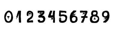 Afrika Kültür Vektörü Alfabesi Siyah Renk Balina Arkaplanı 'nda izole edildi. Afro harfli Afrika Yazı Tipi. Vintage Cool Yazı tipi