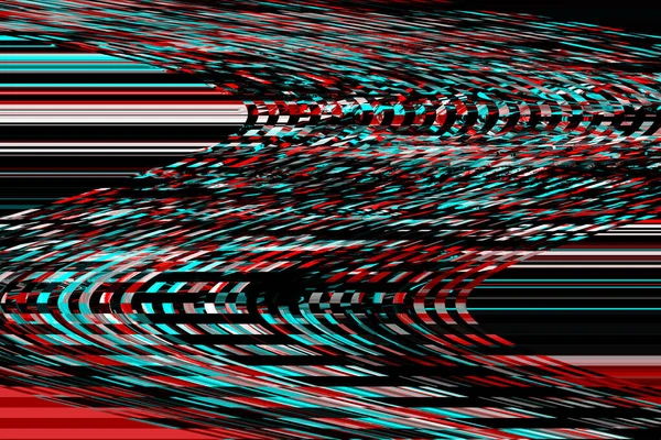 Glitch TV Error Photo background Retro Computer screen and Digital pixel noise abstract design Photo glitch Television signal fail Data decay Colorful noise — Stock Photo, Image