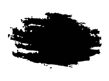 Alıntı Vektörü Soyut Grunge Fırça El deseni Siyah Renk Taslak Basit Desen Beyaz Arkaplan Duvar Şeklinde izole