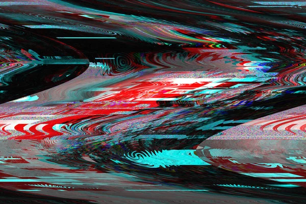 Glitch TV buller Digital Foto bakgrund Datorskärm fel Digital pixel buller abstrakt design av Foto glitch och TV-signal misslyckas Data förfall och buller — Stockfoto