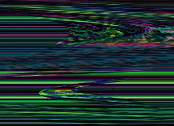 TV Glitch Fondo de error con pantalla de ordenador y diseño abstracto de ruido de píxeles digitales. Falla fotográfica. La señal de televisión falla. Descomposición de datos. Problema técnico papel pintado grunge. Ruido colorido — Foto de Stock