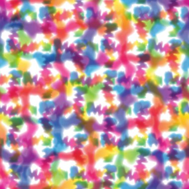 Hippie Tie Boya Gökkuşağı LGBT Soyut Arkaplan Biçiminde Kusursuz Desen. Renkli Shibori Psikedelik Doku Denetimi ve Çizgileri