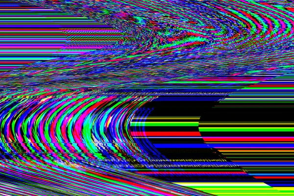 Glitch background. Unusual glitch vector backdrop. Computer screen