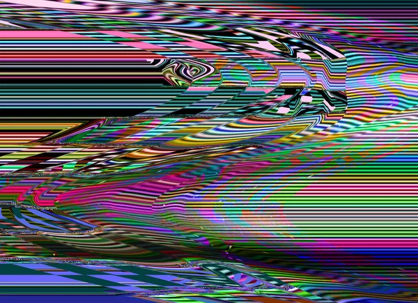 Retro Grunge Glitch background Ordenador Problema técnico error de pantalla Diseño abstracto de ruido de píxeles digitales Fallo de fallo de señal de foto y televisión. Desintegración de datos —  Fotos de Stock