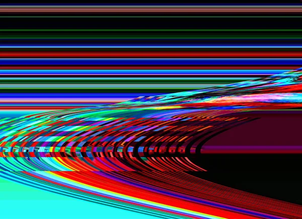 Glitch bakgrund TV VHS buller Datorskärm fel Digital pixel buller abstrakt design Foto glitch Tv-signal misslyckas Data förfall Tekniska problem grunge tapet — Stockfoto