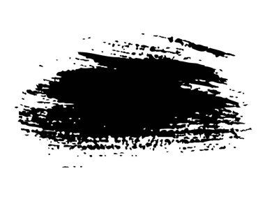 Alıntı Vektörü Soyut Grunge Fırça El deseni Siyah Renk Taslak Basit Desen Beyaz Arkaplan Duvar Şeklinde izole