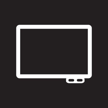 düz kutsal kişilerin resmi içinde siyah ve beyaz stil interaktif beyaz tahta