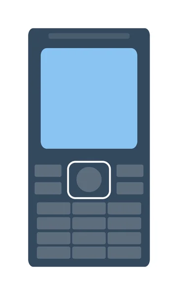 Mobiele telefoon mobiele telefoon vector illustratie. — Stockvector