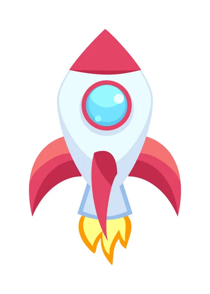 Rocket vector icons isolated — Stock Vector