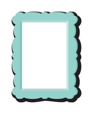 Fotoğraf izole vektör çerçeve