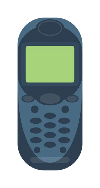 Mobiele telefoon mobiele telefoon vector illustratie. — Stockvector