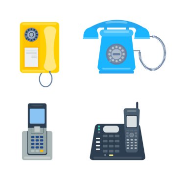 Telefon simgeleri aygıt vektör