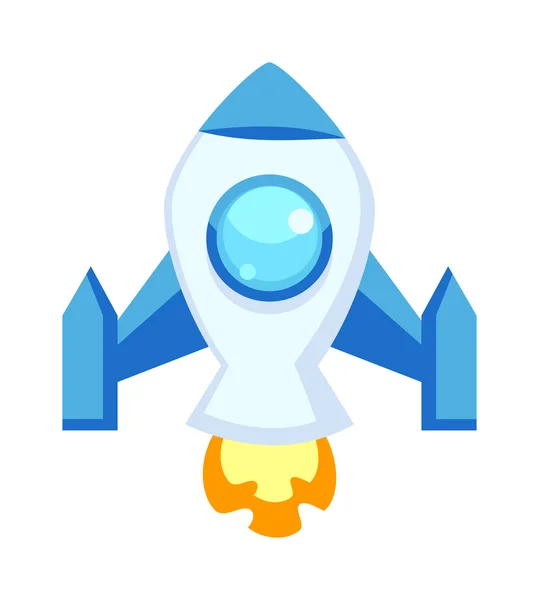 Rocket vector icons isolated — Stock Vector