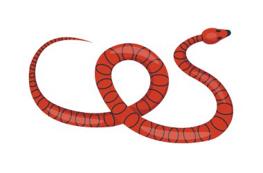 Vektör engerek yılanı