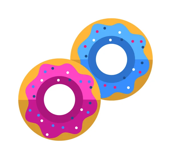 Donuts vector icon — Stock Vector