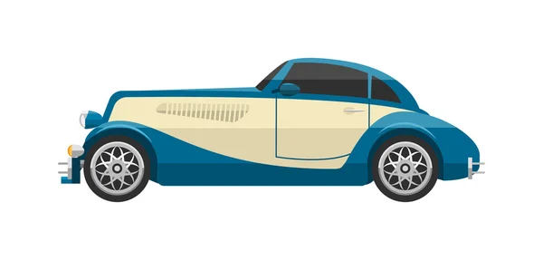 Retro car vector vehicle — Stock Vector