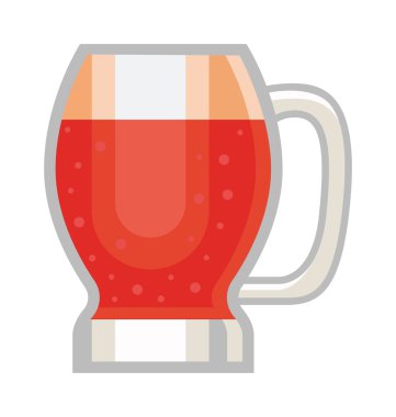 Bira Kupası cam vektör