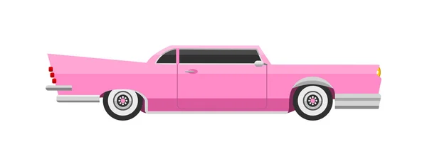 Vehículo vectorial coche retro — Vector de stock