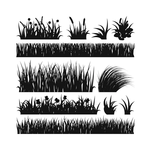 Grass vector illustration. — Stock Vector