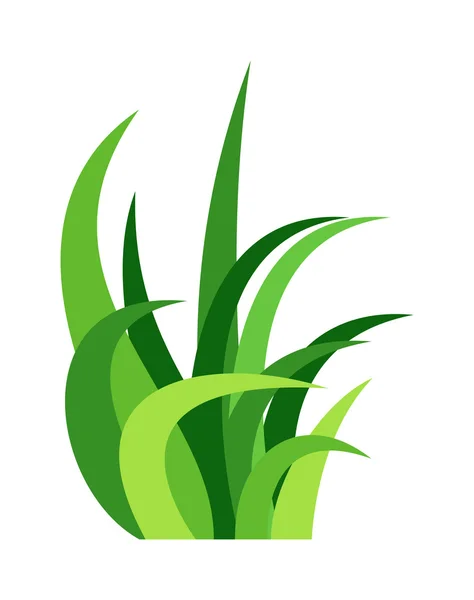 Gras vectorillustratie. — Stockvector