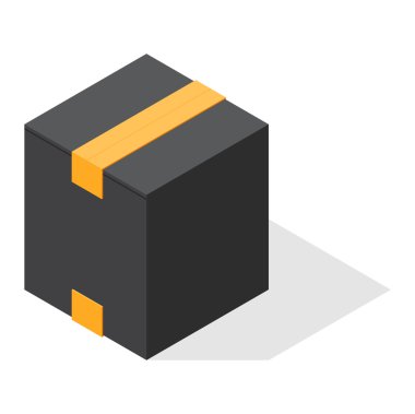 hediye kutusu vektör simgesi