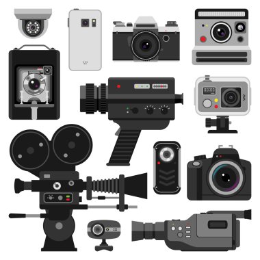 Fotoğraf ve kamera seti