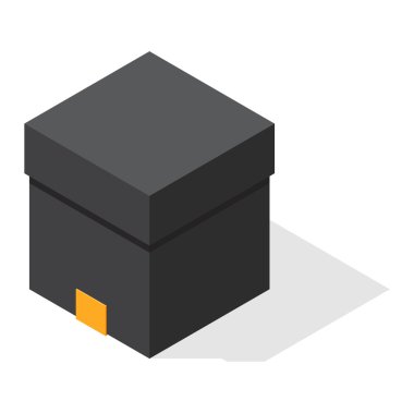 Servis kutusu vektör çizim hareket