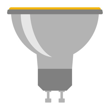 Lamba ampul vektör çizim.