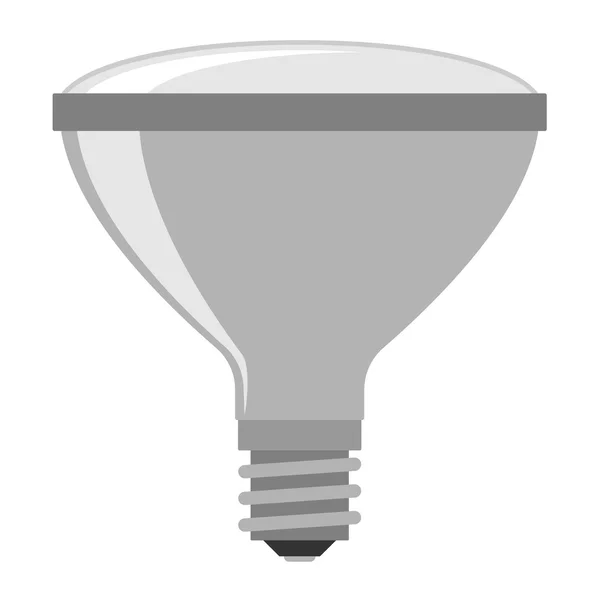 Lampada lampadina vettoriale illustrazione . — Vettoriale Stock