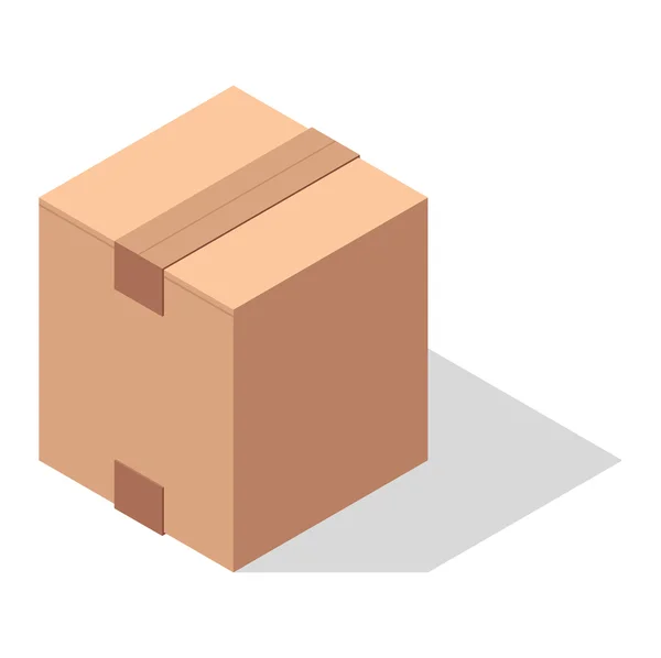 Boîte cadeau icône vectorielle — Image vectorielle