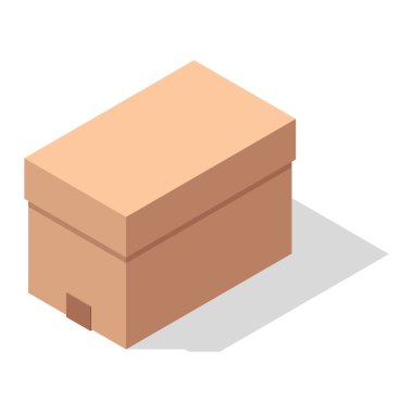 Servis kutusu vektör çizim hareket