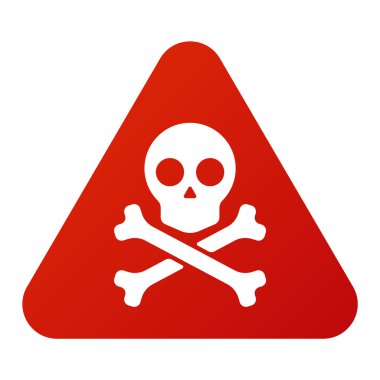 Tehlike uyarı dikkat işareti simgesi