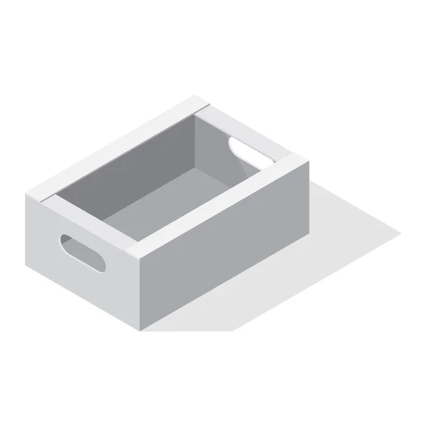Service Box Vektor verschieben Illustration — Stockvektor