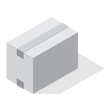 Servis kutusu vektör çizim hareket