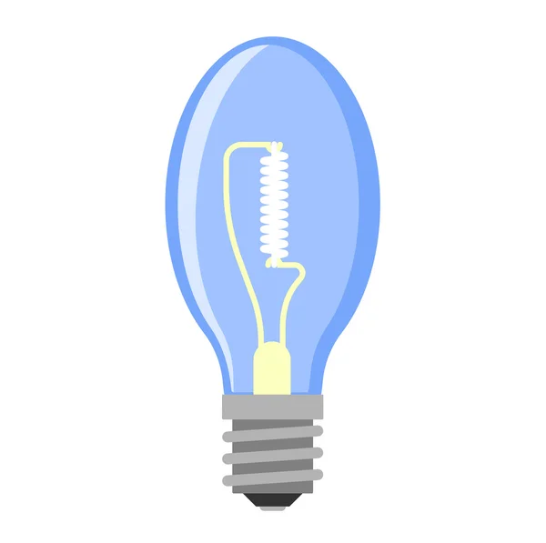 Lampa žárovka vektorové ilustrace. — Stockový vektor
