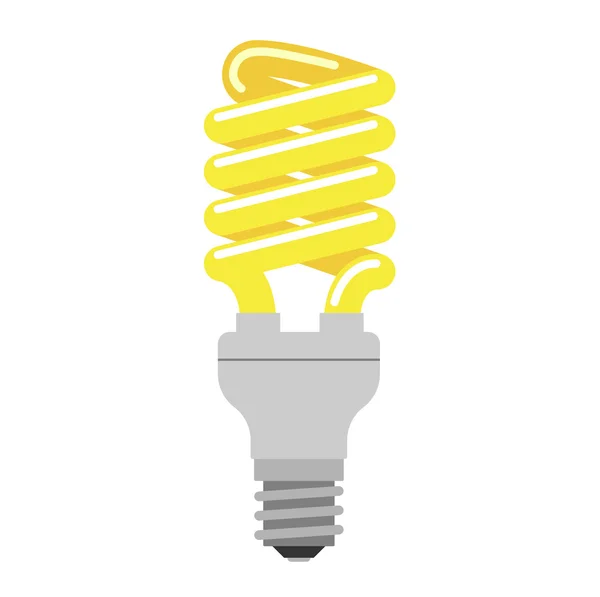 Lamp light bulb vector illustration. — Stock Vector