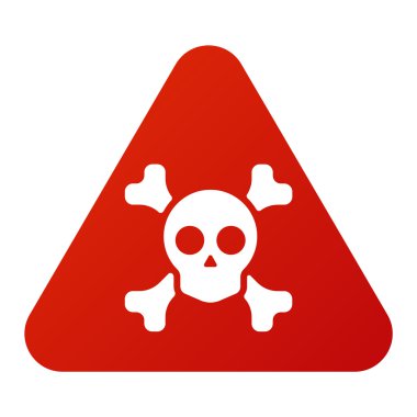 Tehlike uyarı dikkat işareti simgesi