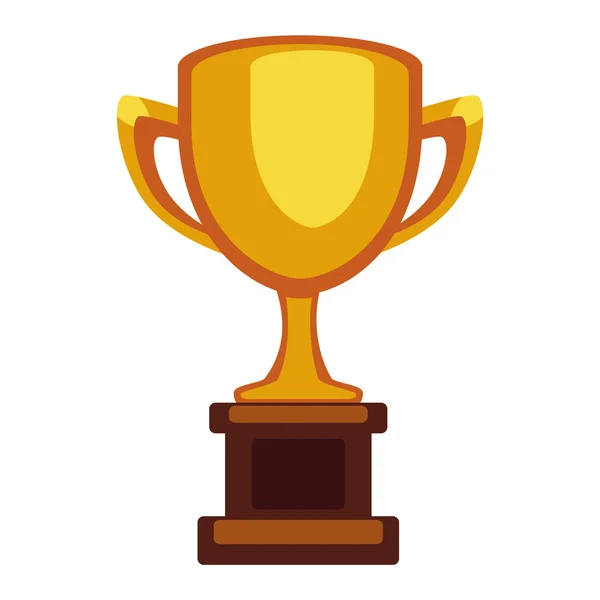 Kampioen cup vector icoon — Stockvector