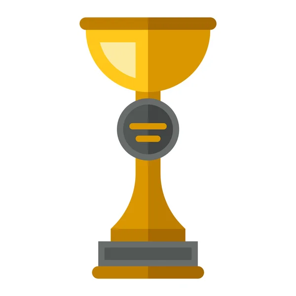 Kampioen cup vector icoon — Stockvector