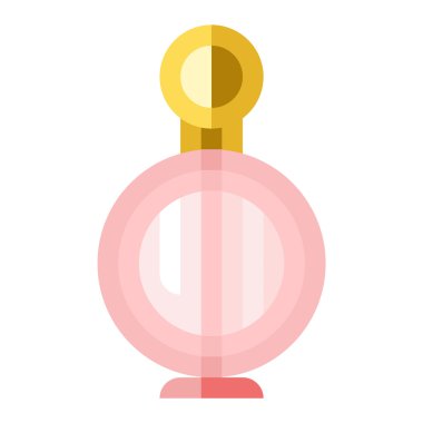 Parfüm şişesi vektör şablonu