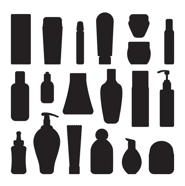 Plantilla de vector botella de perfume — Vector de stock