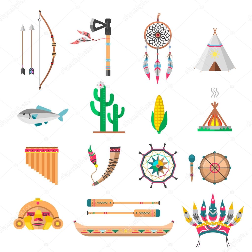Symbole Indianer Symbole Indianer