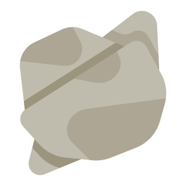 Buruşturulmuş kağıt vektör illüstrasyonu.