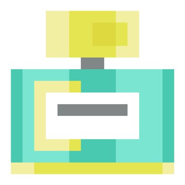 Parfüm şişesi vektör şablonu