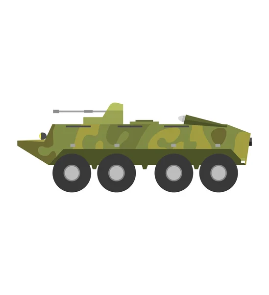 Tank isolerad vektorillustration. — Stock vektor