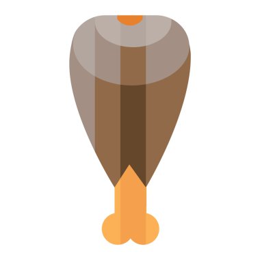 Tavuk budu illüstrasyon vektör.