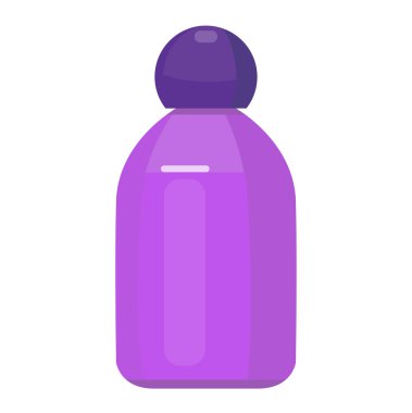 Parfüm şişesi vektör şablonu