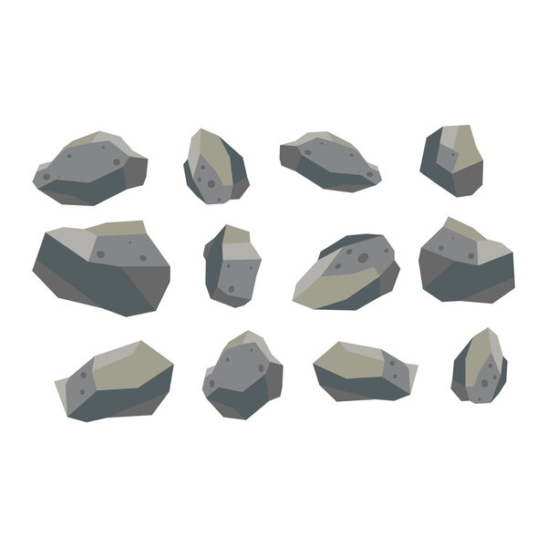 Stones vector illustration